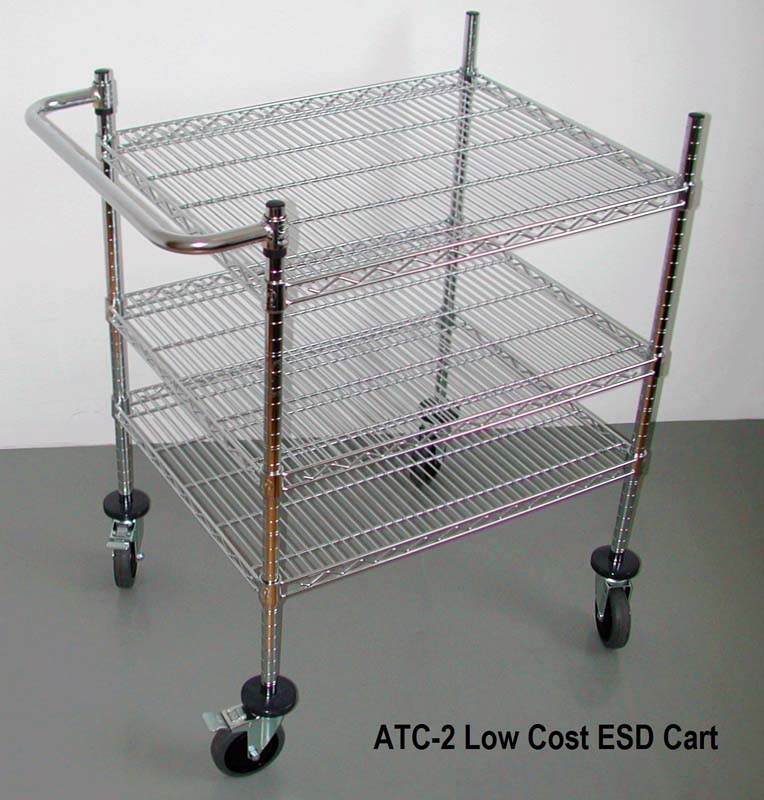 ESD Utility Carts and Transport Dollies