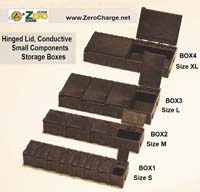 Antistatic storage cabinet & component boxv