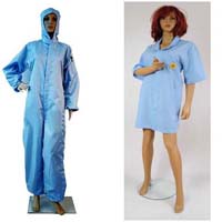 ESD Labcoats, PoloShirts  and ESD Socks, Gloves, Finger Cotes, Shoes and Shoe Covers, Wipes