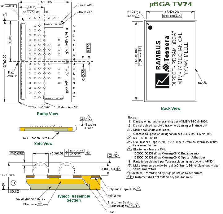 TV-74 Drawing