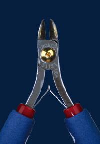 Fine Hard Wire Cutters, Standard Handle Length, Oval Class T, Semi-Flush