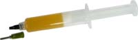 Lead Free Rework Paste Flux, net 10ml in syringe with manual plunger