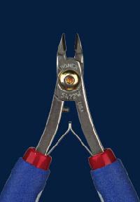 Fine Hard Wire Cutters, Standard Handle Length, Miniature Taper Relief Class W, Flush