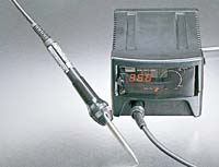 Temperature controlled lead-free soldering station