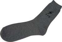ESD Socks, Unisex, Sizes: 40-44, Will stretch, one size fits all. Color: gray