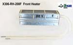 Front Heater for X-Reflow306 ovens specified for input voltage 208V AC