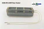 Rear Heater for X-Reflow306 ovens specified for input voltage 220-230V AC