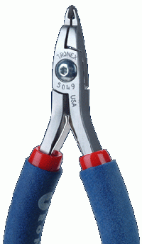 Tip Cutters, Standard Handle Length, Miniature high relief cutting edges, Razor Flush