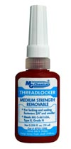 THREADLOCKER, MEDIUM STRENGTH, REMOVABLE,