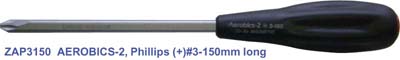 AEROBICS-2,  Phillips (+)#3-150mm long