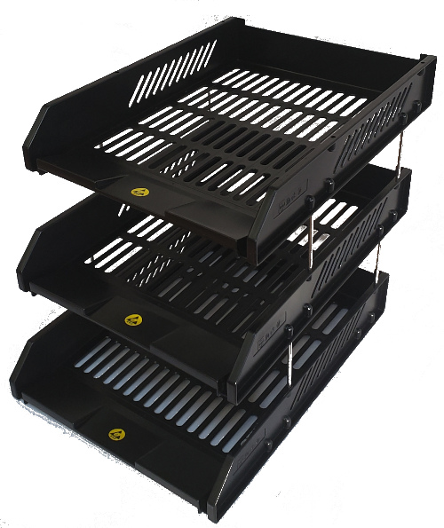 ESD Document Tray for use in ESD protected areas and offices