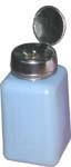 ESD Solvent Pump dispenser, color blue, 8 oz