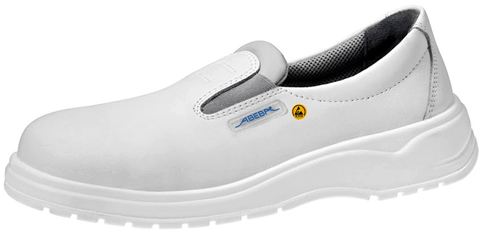 ESD Shoes, Smooth leather, White