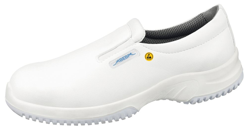 ESD Shoes, Microfibre, White