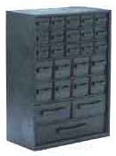 Conductive storage cabinet, 26 drawers