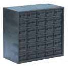 Conductive storage cabinet, 30 drawers