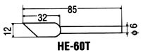 Nylon rope cutter tip