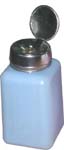 ESD Solvent Pump dispenser, color blue, 6 oz (200ml).