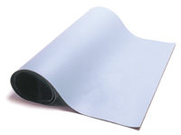 Table Mat-roll 4' (1.22m) x 32.8' (10m), 2 layer, 2mm rubber. Color: LB-Light Blue