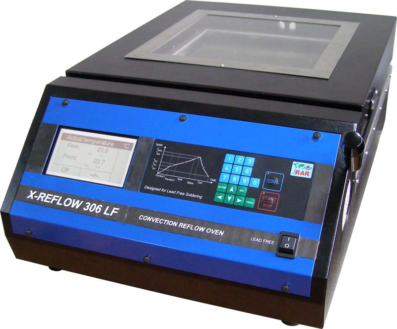 Reflow oven motorised with N2