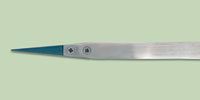 ESD Tweezers with quick-change Dissipative Tips